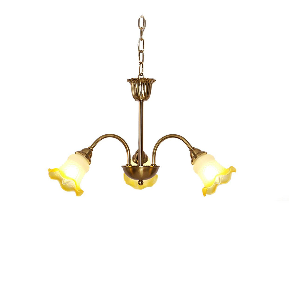 Diane Vintage Glass Chandelier - Neutralighting