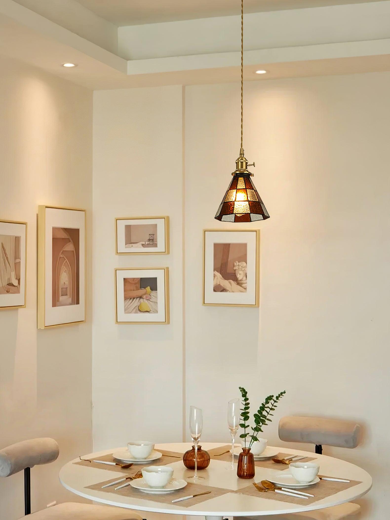 Solviace Suspension Luxueuse en Laiton - Neutralighting