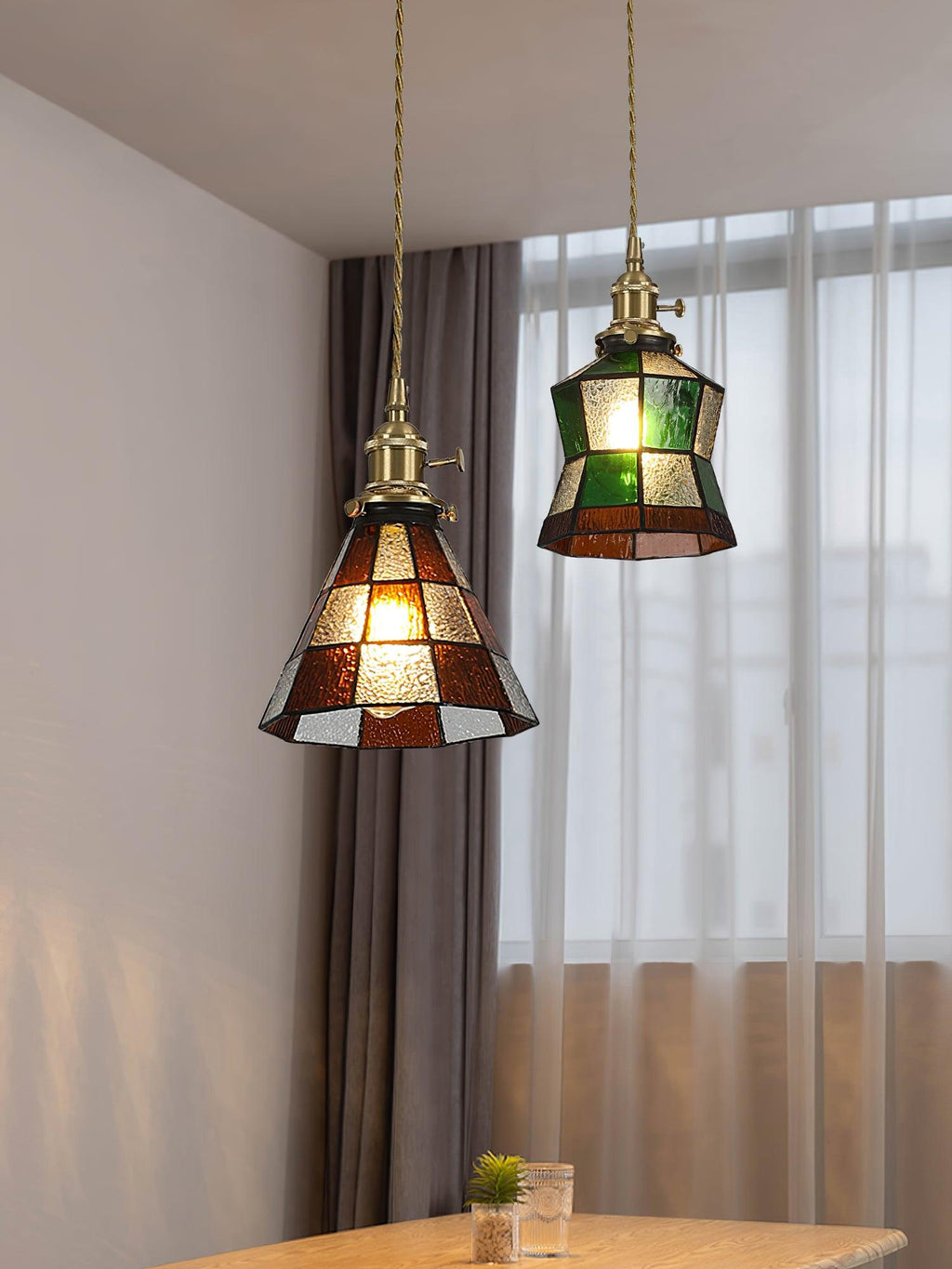 Solviace Suspension Luxueuse en Laiton - Neutralighting