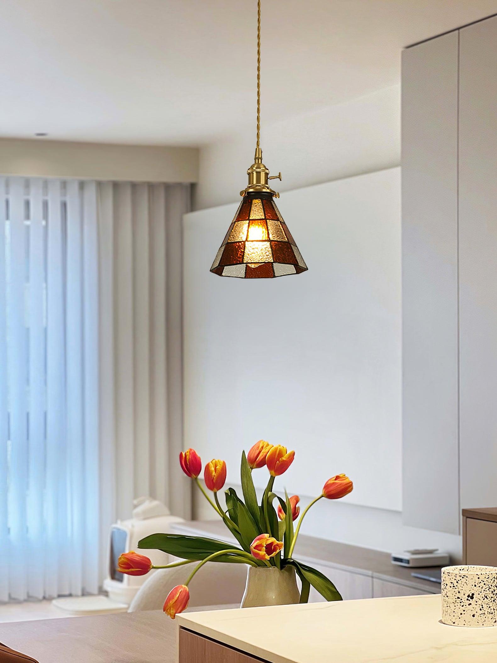 Solviace Suspension Luxueuse en Laiton - Neutralighting