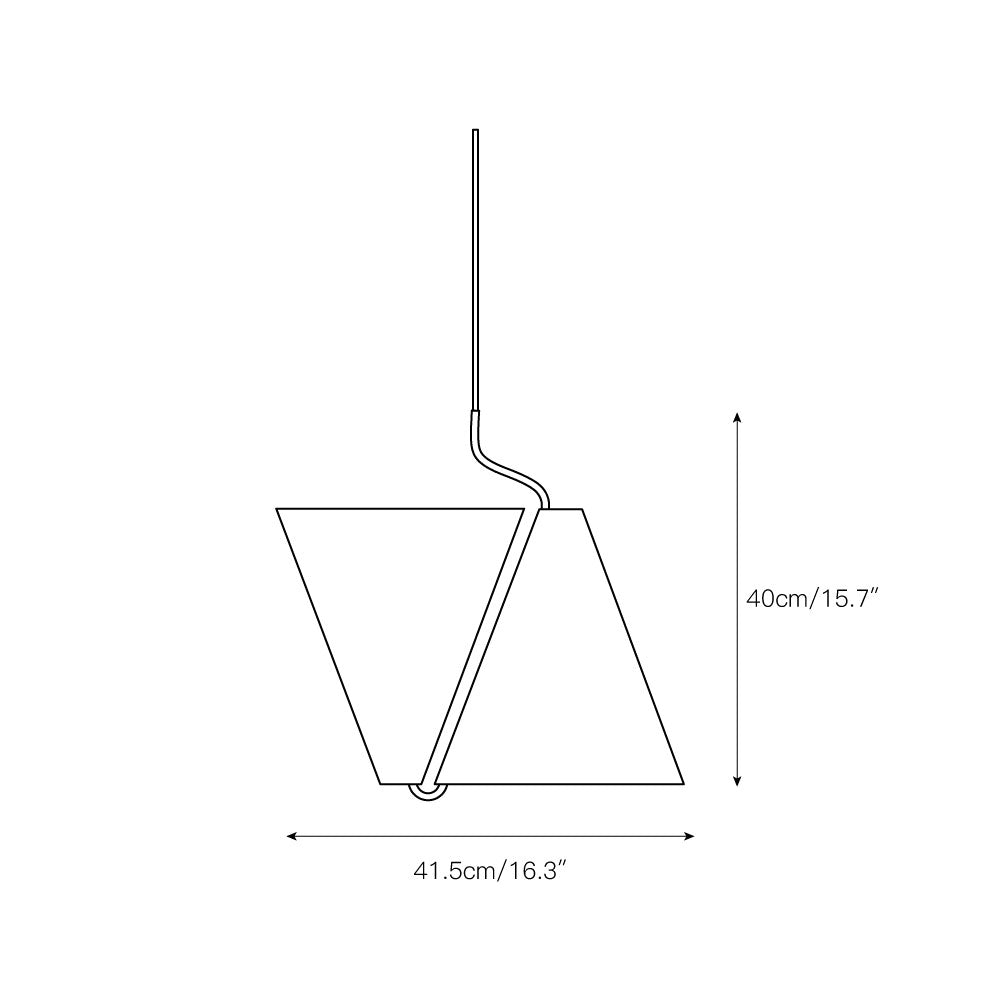 Covarir Lampe Suspendue En Métal De Laiton Minimaliste Moderne - Neutralighting