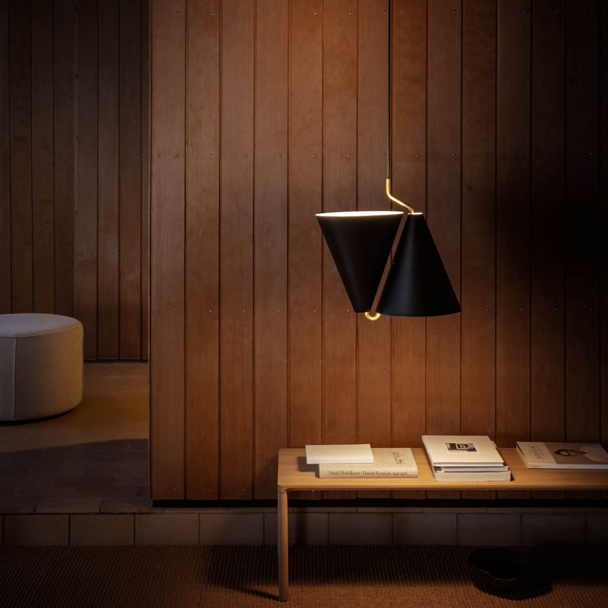Covarir Lampe Suspendue En Métal De Laiton Minimaliste Moderne - Neutralighting