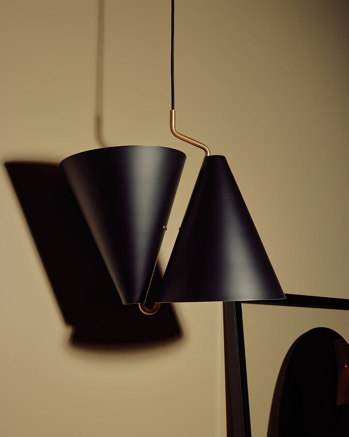 Covarir Lampe Suspendue En Métal De Laiton Minimaliste Moderne - Neutralighting
