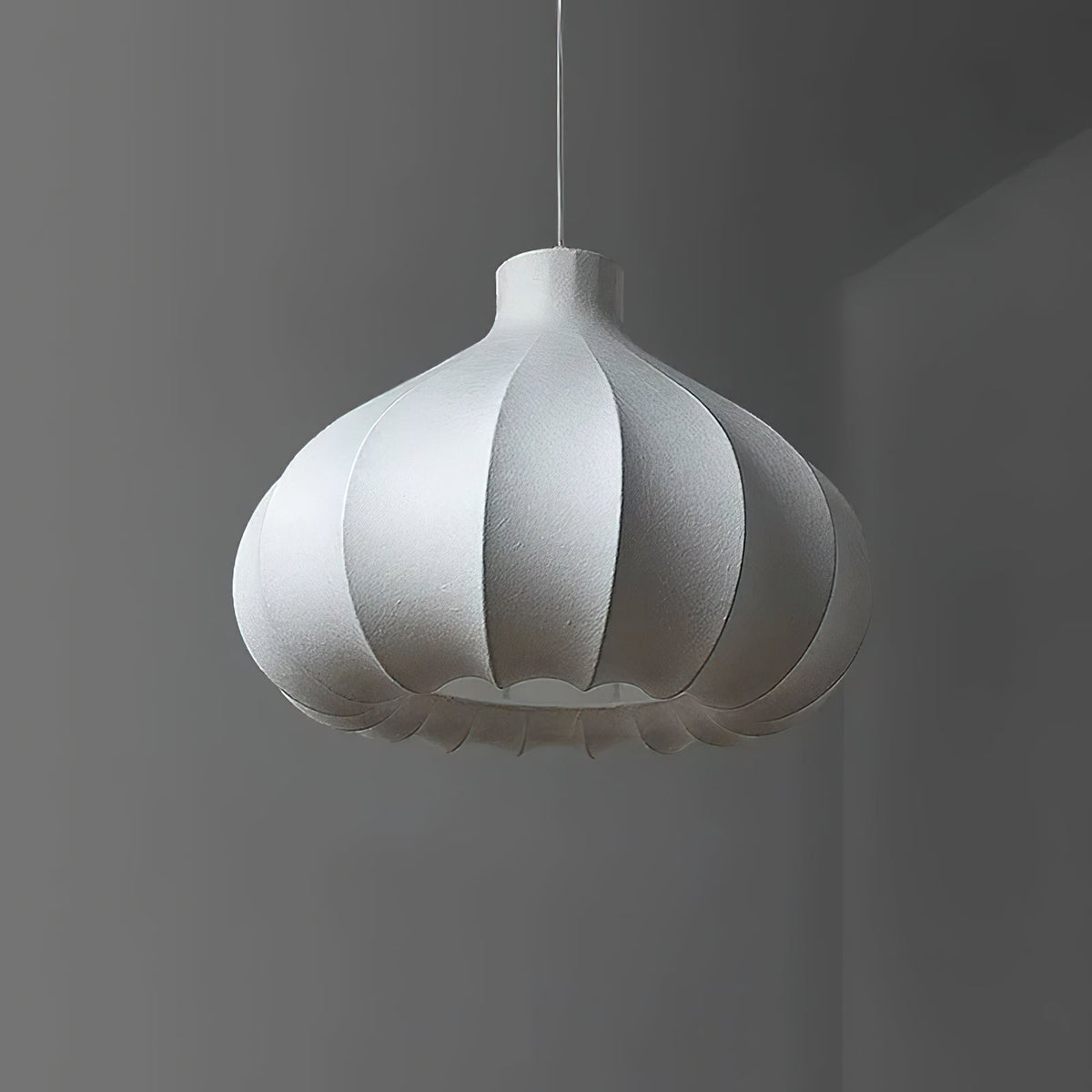 Zinnia Suspension en Tissu Vintage - Neutralighting