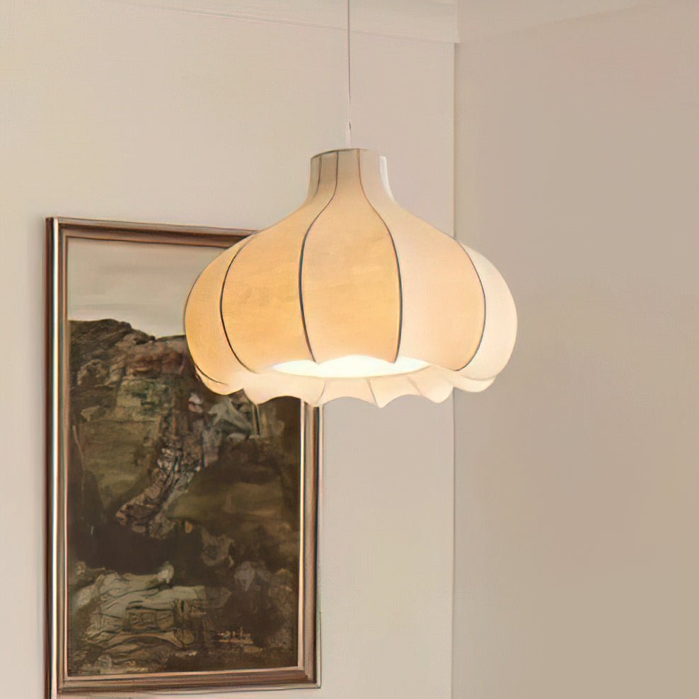 Zinnia Suspension en Tissu Vintage - Neutralighting