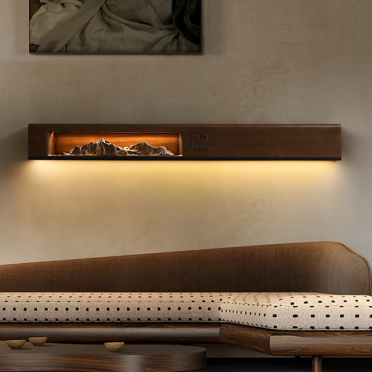 Matthew Applique Murale en Bois Moderne - Neutralighting