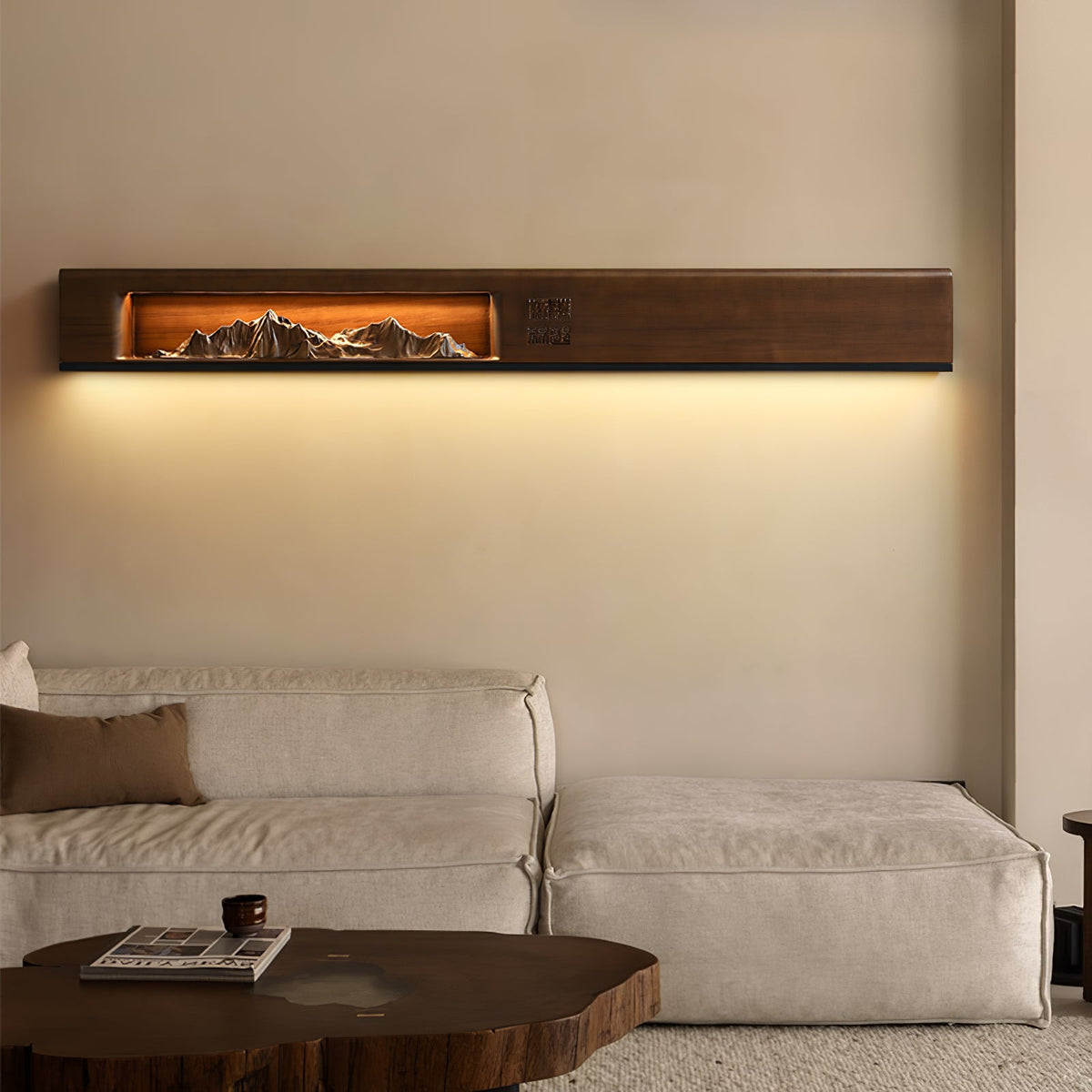 Matthew Applique Murale en Bois Moderne - Neutralighting