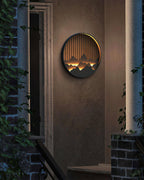 Mountain Wall Lamp Outdoor Circular Silhouette - Neutralighting
