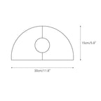 Nytheos Applique Murale Moderne Minimaliste En Résine Et Verre - Neutralighting