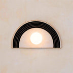 Nytheos Applique Murale Moderne Minimaliste En Résine Et Verre - Neutralighting