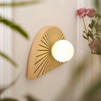 Nytheos Applique Murale Moderne Minimaliste En Résine Et Verre - Neutralighting