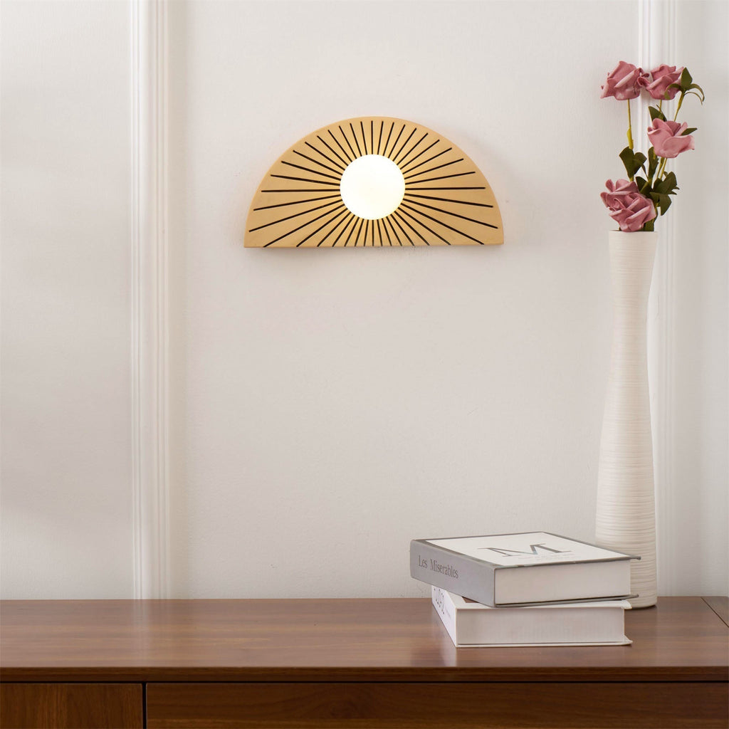 Nytheos Applique Murale Moderne Minimaliste En Résine Et Verre - Neutralighting
