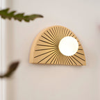 Nytheos Applique Murale Moderne Minimaliste En Résine Et Verre - Neutralighting
