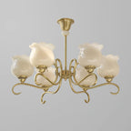 Mullan Lustre Laiton Résine Blanc Or - Neutralighting