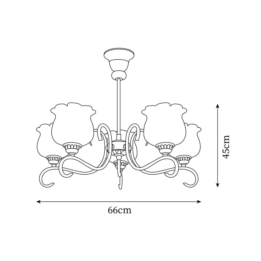Mullan Lustre Laiton Résine Abat-jours Floraux Sculptural - Neutralighting