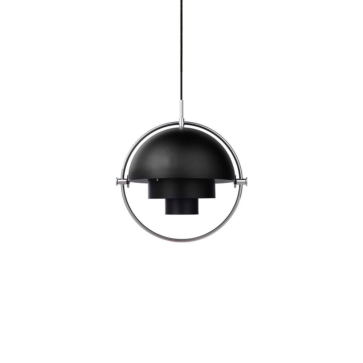 Lustra Lampe Pendante Boule Déformée Dorée - Neutralighting