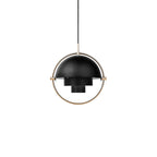 Lustra Lampe Pendante Boule Déformée Dorée - Neutralighting