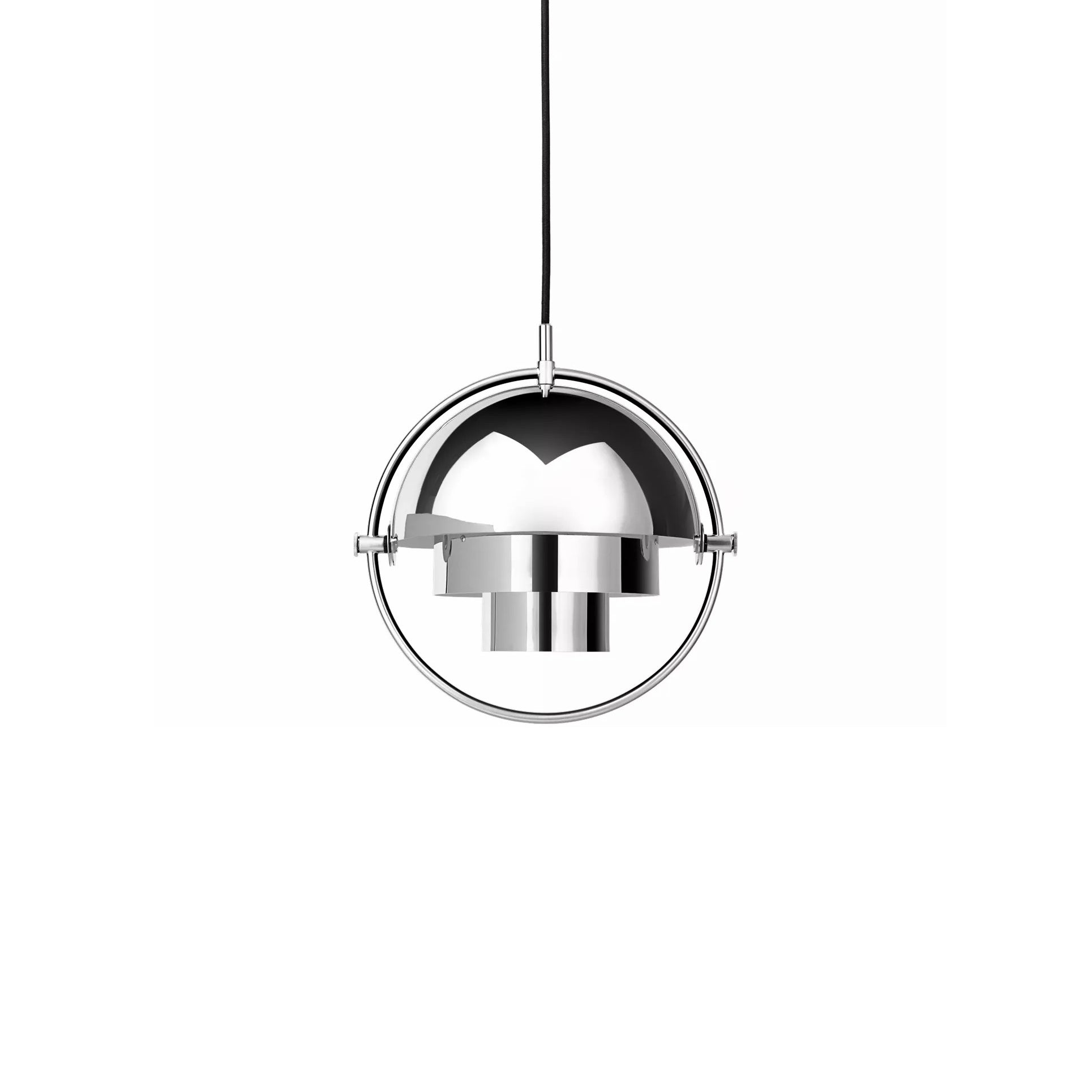 Lustra Lampe Pendante Boule Déformée Dorée - Neutralighting
