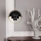 Lustra Lampe Pendante Boule Déformée Dorée - Neutralighting