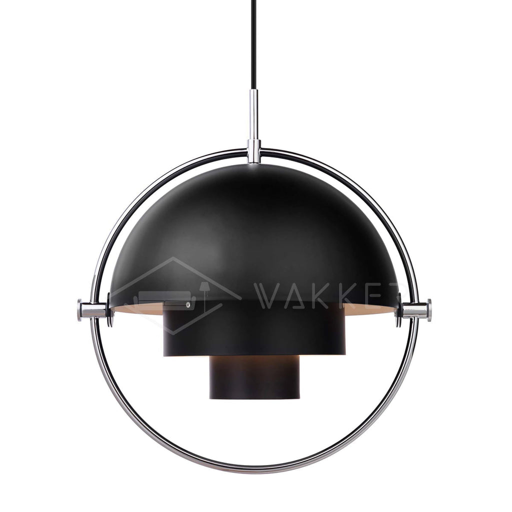 Lustra Lampe Pendante Boule Déformée Dorée - Neutralighting