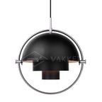 Lustra Lampe Pendante Boule Déformée Dorée - Neutralighting