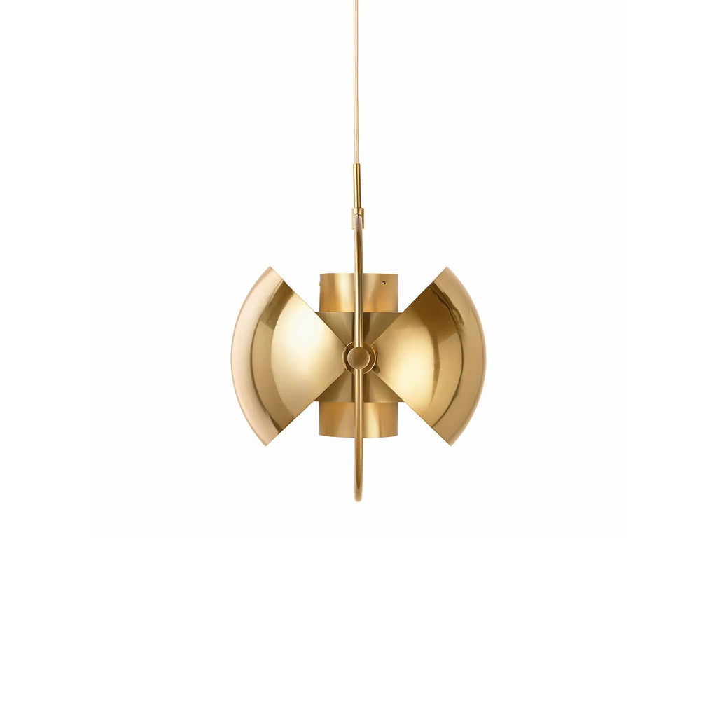 Lustra Lampe Pendante Boule Déformée Dorée - Neutralighting