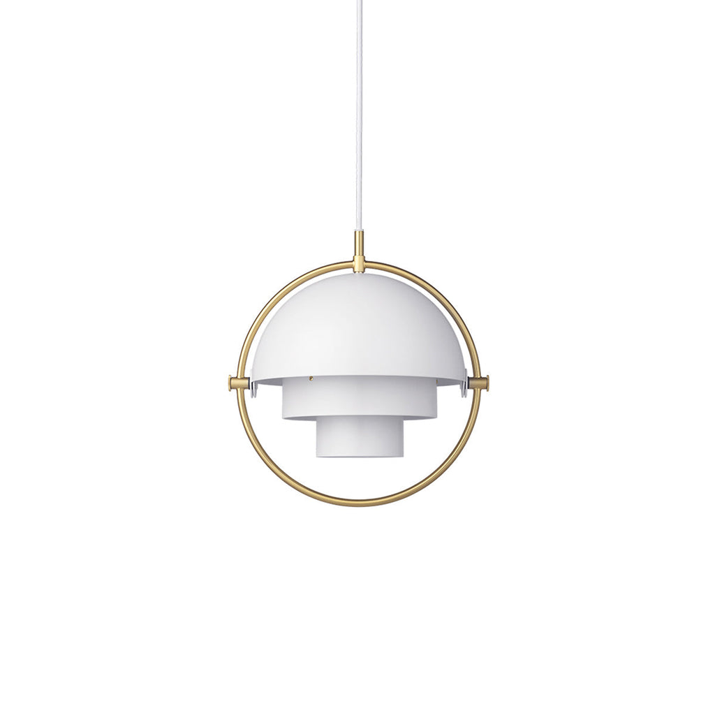 Lustra Lampe Pendante Boule Déformée Dorée - Neutralighting