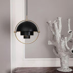 Lustra Lampe Pendante Boule Déformée Dorée - Neutralighting