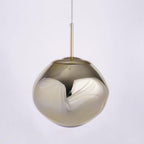Solara Suspension en Verre Soufflé Cluster Irrégulier Sculptural - Neutralighting