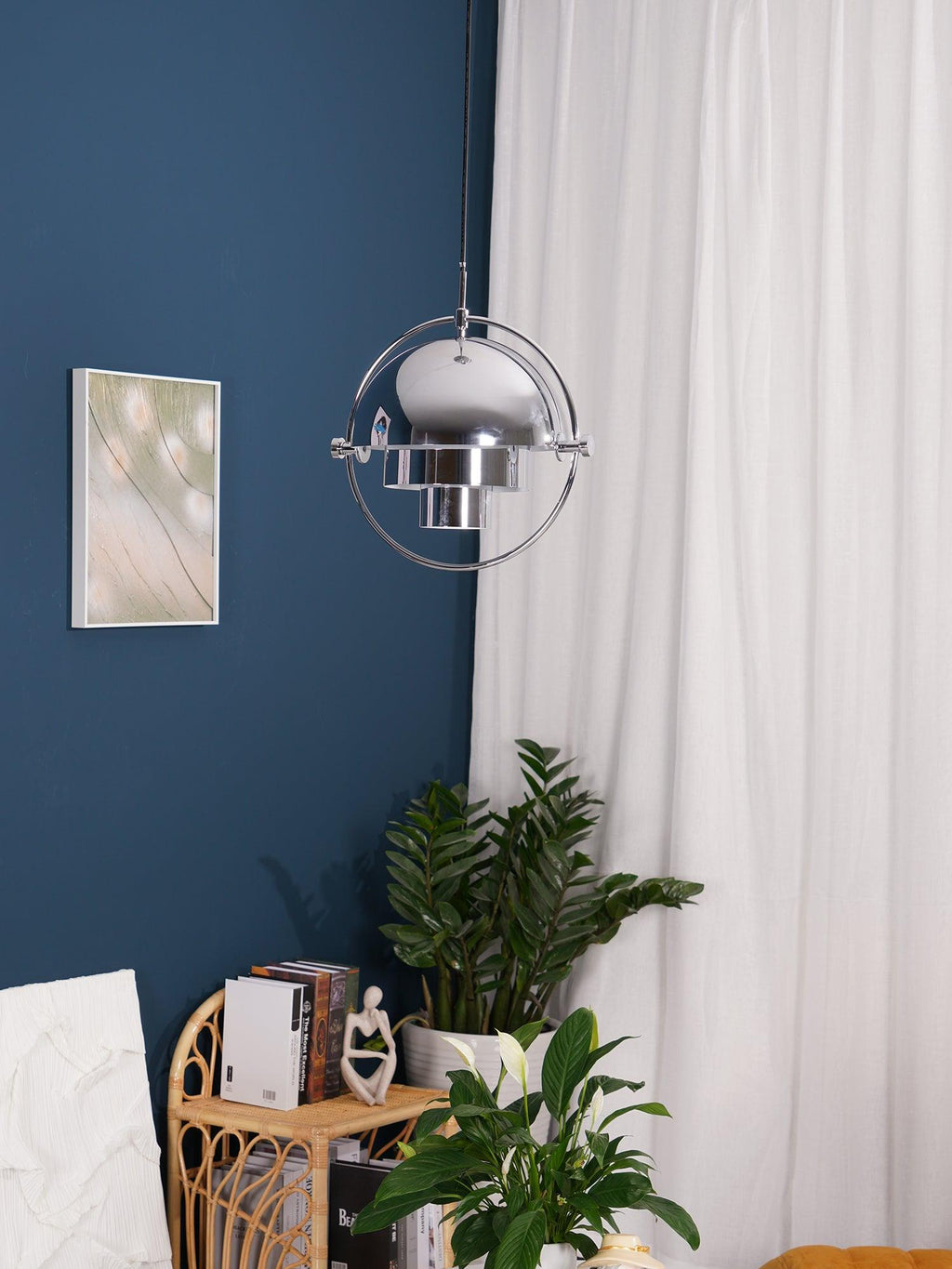 Lustra Lampe Pendante Boule Déformée Dorée - Neutralighting