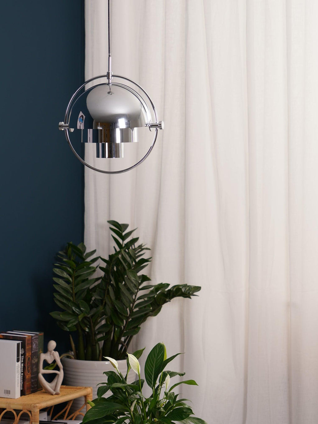 Lustra Lampe Pendante Boule Déformée Dorée - Neutralighting