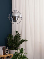 Lustra Lampe Pendante Boule Déformée Dorée - Neutralighting
