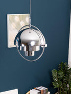 Lustra Lampe Pendante Boule Déformée Dorée - Neutralighting