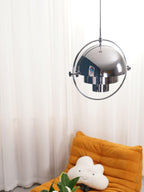 Lustra Lampe Pendante Boule Déformée Dorée - Neutralighting