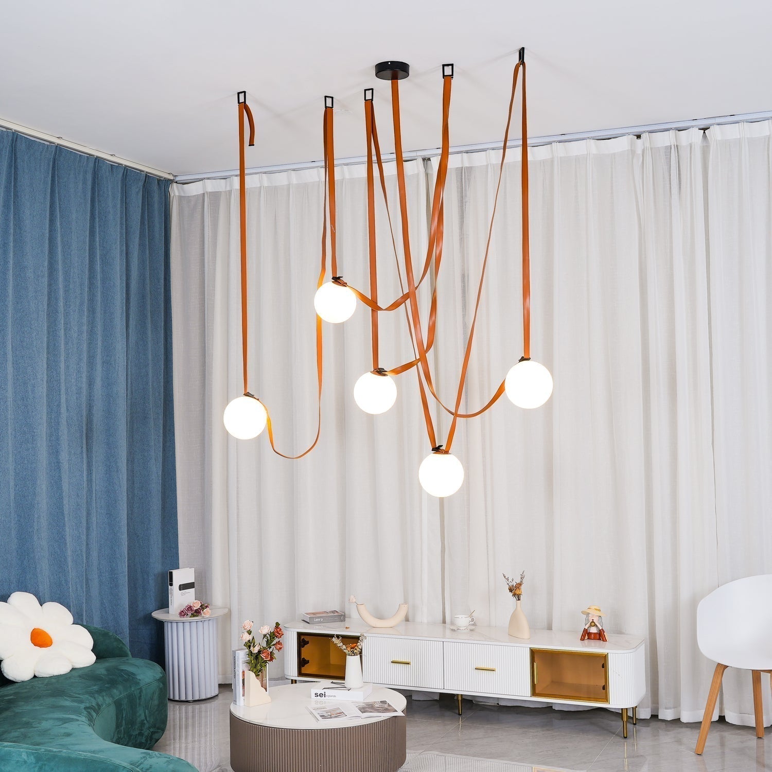 Zephira Suspension à Sangles Multiples - Neutralighting