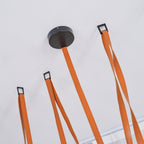 Lustra Suspension en Cuir et Verre - Neutralighting