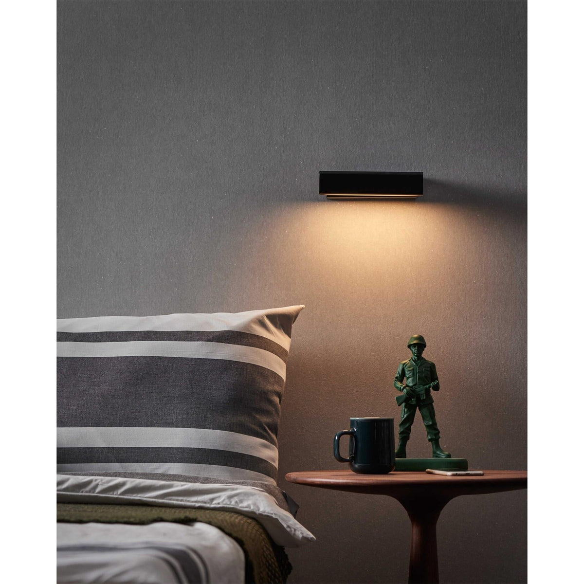Olvynora Applique Murale Bois Minimaliste Rotative - Neutralighting