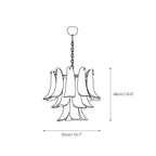 Orshaan Lustre Postmoderne de Luxe en Métal et Verre - Neutralighting