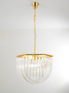Aurora Chandelier Clair Courbé Superposé - Neutralighting