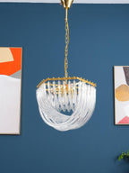 Aurora Chandelier Clair Courbé Superposé - Neutralighting