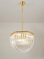 Aurora Chandelier Clair Courbé Superposé - Neutralighting