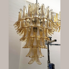 Alsorisra Lustre Postmoderne de Luxe en Verre Pétale - Neutralighting