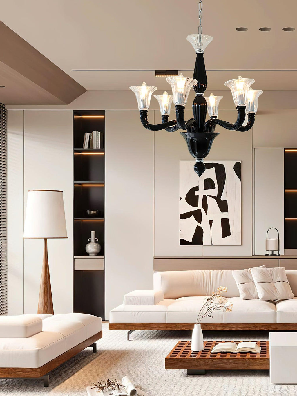 Aurora Lustre en Verre Classique - Neutralighting