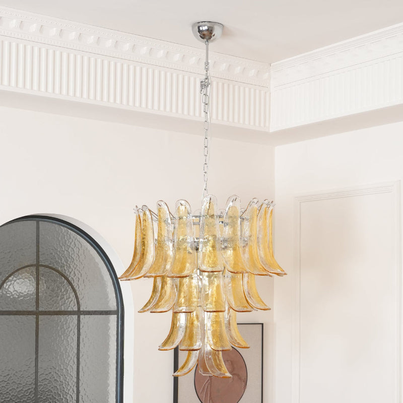 Orshaan Lustre Postmoderne de Luxe en Métal et Verre - Neutralighting