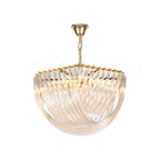 Aurora Chandelier Clair Courbé Superposé - Neutralighting