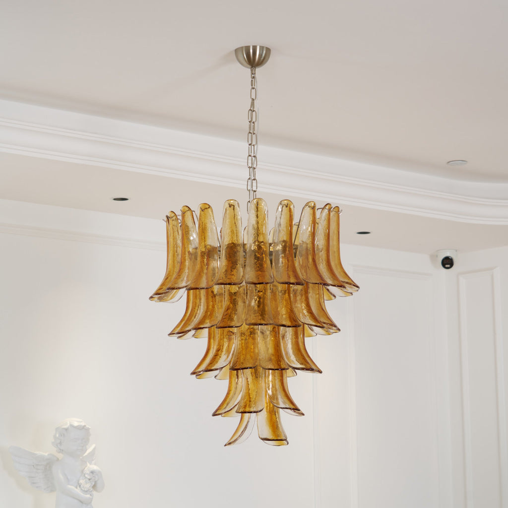 Orshaan Lustre Postmoderne de Luxe en Métal et Verre - Neutralighting