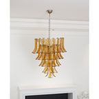 Orshaan Lustre Postmoderne de Luxe en Métal et Verre - Neutralighting