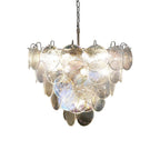 Aurora Lustres en Disques de Verre de Murano Iridescent - Neutralighting