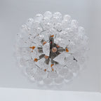Aurora Lustre Transparent Murano Verre Goutte Rosée Superposé - Neutralighting