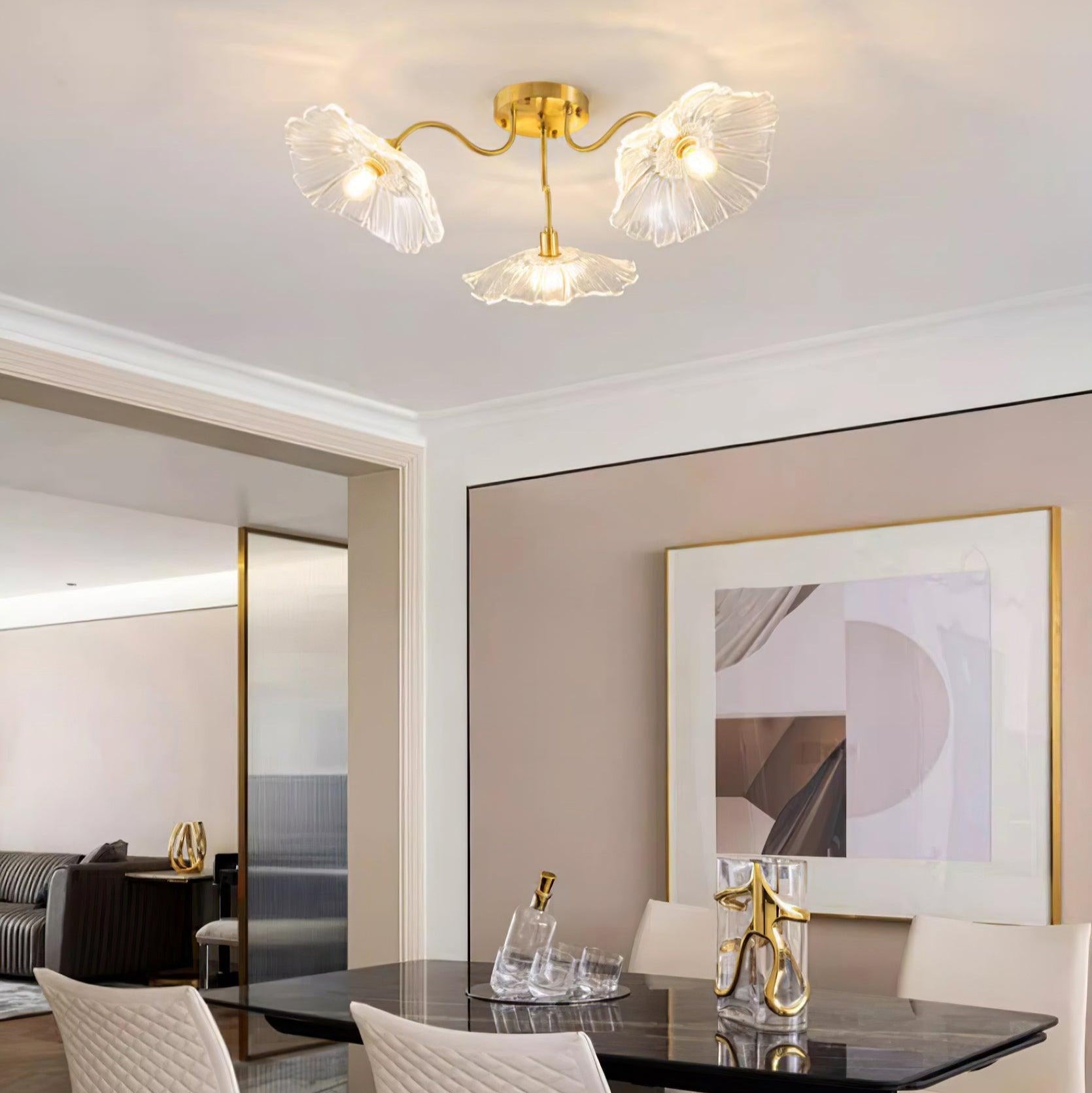 Ryne Plafonnier Verre - Neutralighting